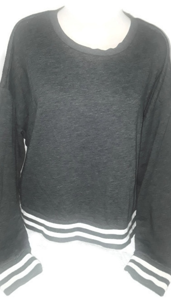 NWOT Mossimo dark grey crop sweatshirt  sz XXL